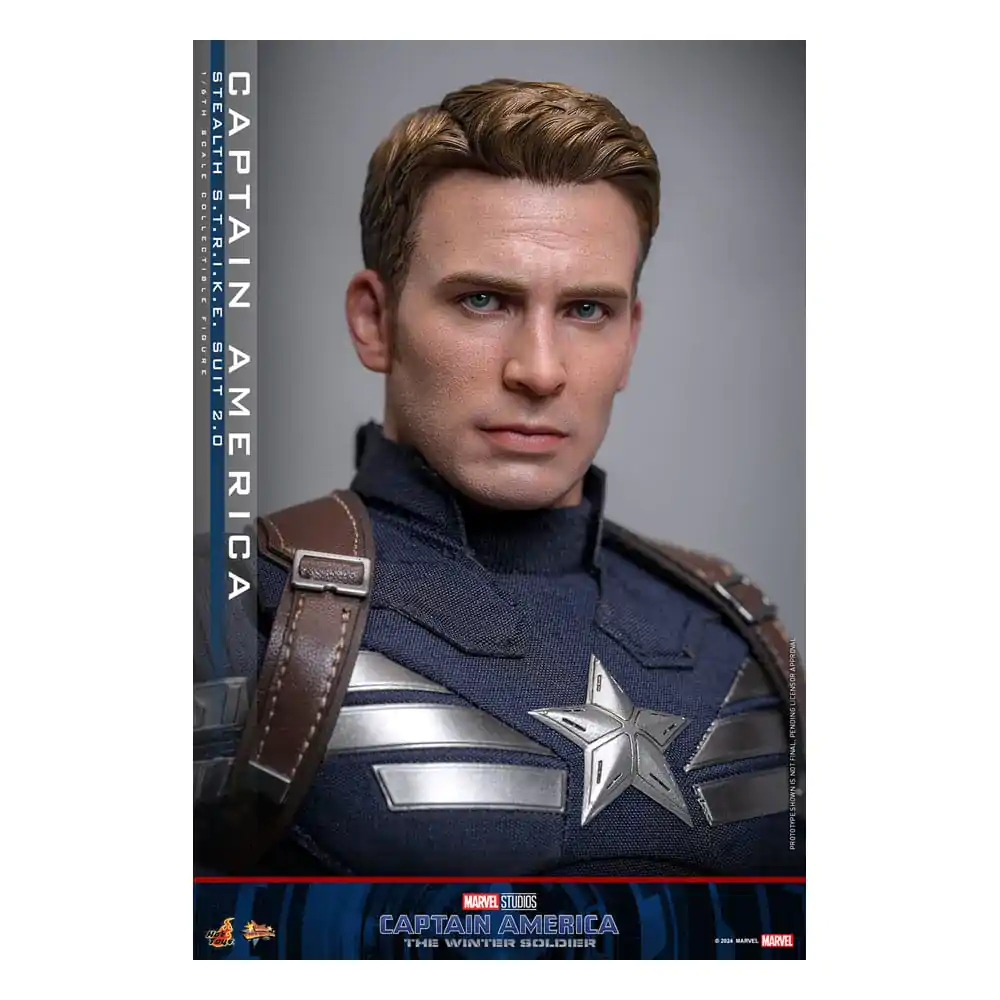 Captain America: The Winter Soldier Movie Majstrovské dielo akčná figúrka 1/6 Captain America (Stealth S.T.R.I.K.E. Suit) 2.0 31 cm produktová fotografia