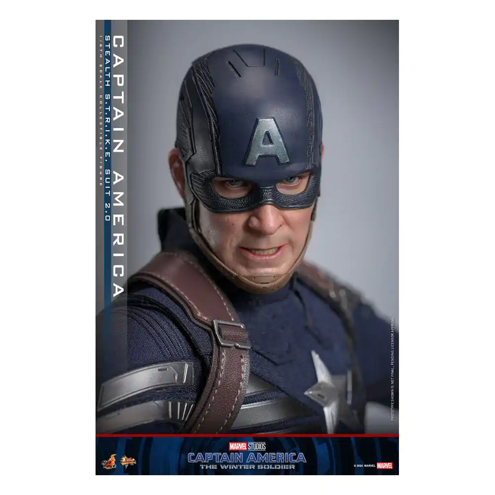 Captain America: The Winter Soldier Movie Majstrovské dielo akčná figúrka 1/6 Captain America (Stealth S.T.R.I.K.E. Suit) 2.0 31 cm produktová fotografia