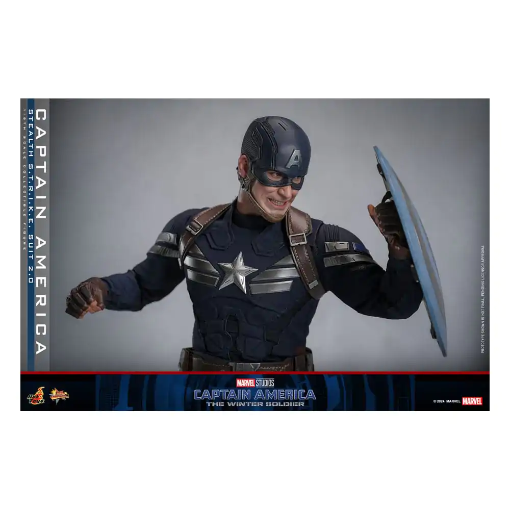 Captain America: The Winter Soldier Movie Majstrovské dielo akčná figúrka 1/6 Captain America (Stealth S.T.R.I.K.E. Suit) 2.0 31 cm produktová fotografia