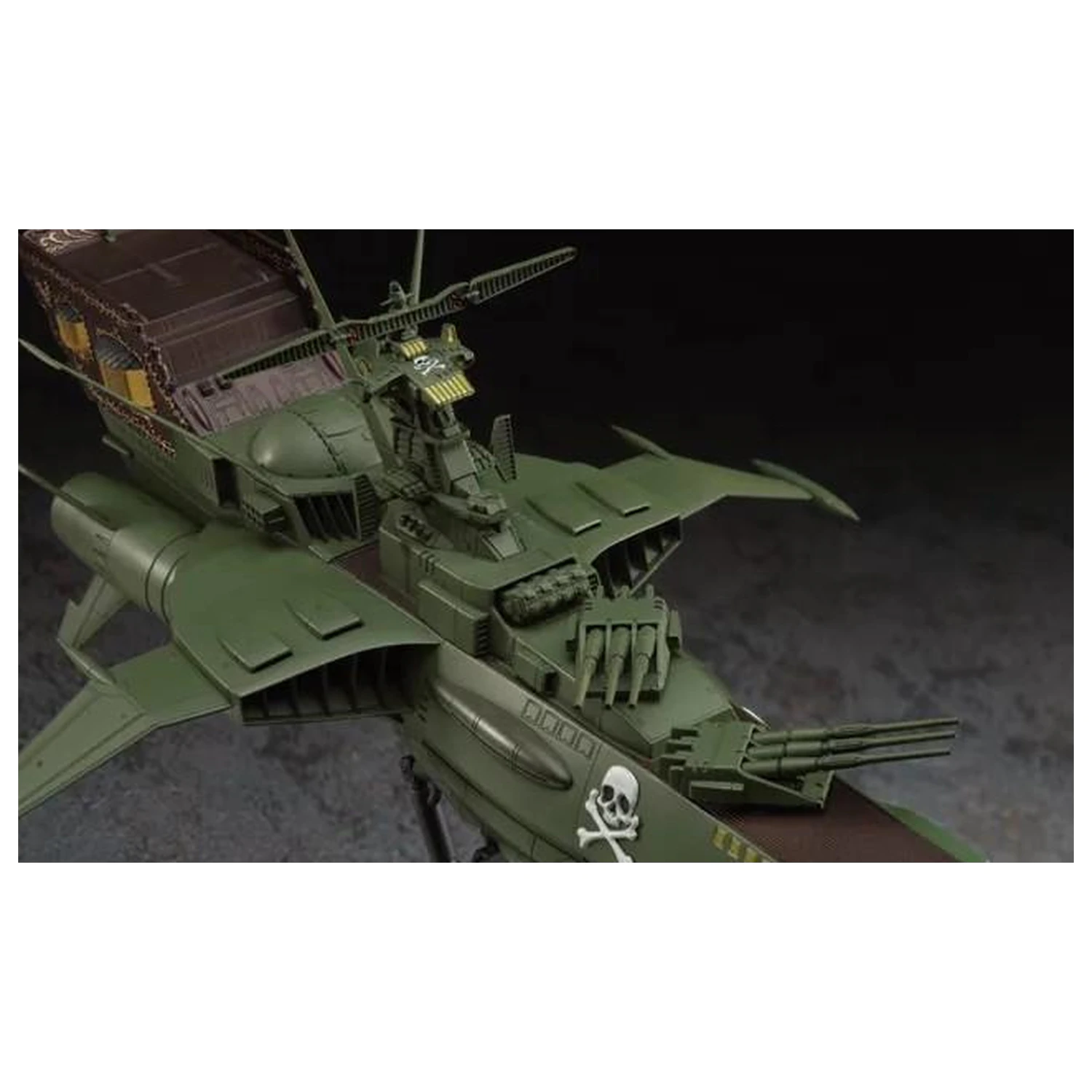 Captain Harlock Space Pirate Battleship Arcadia Modelárska sada 1/1500 produktová fotografia