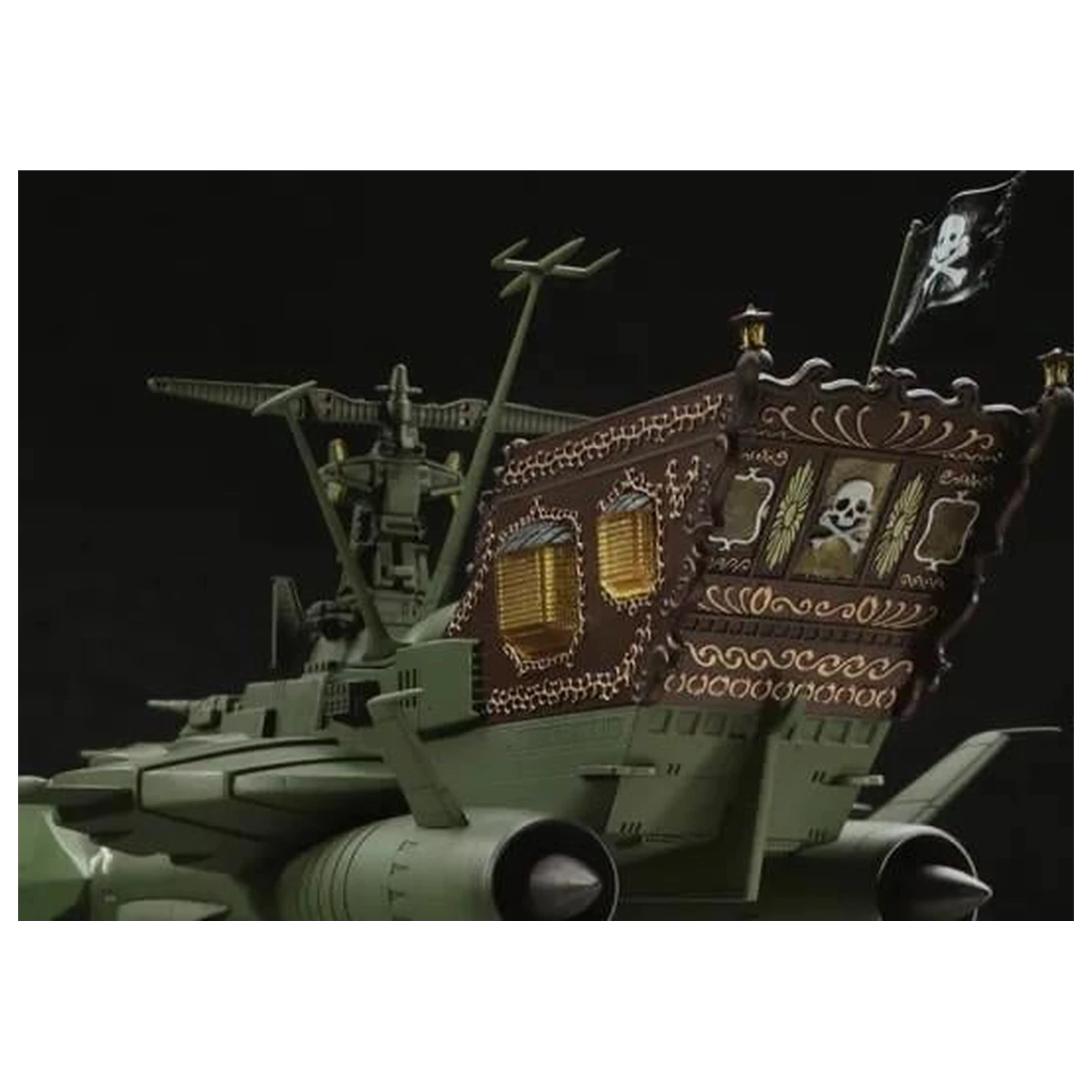 Captain Harlock Space Pirate Battleship Arcadia Modelárska sada 1/1500 produktová fotografia