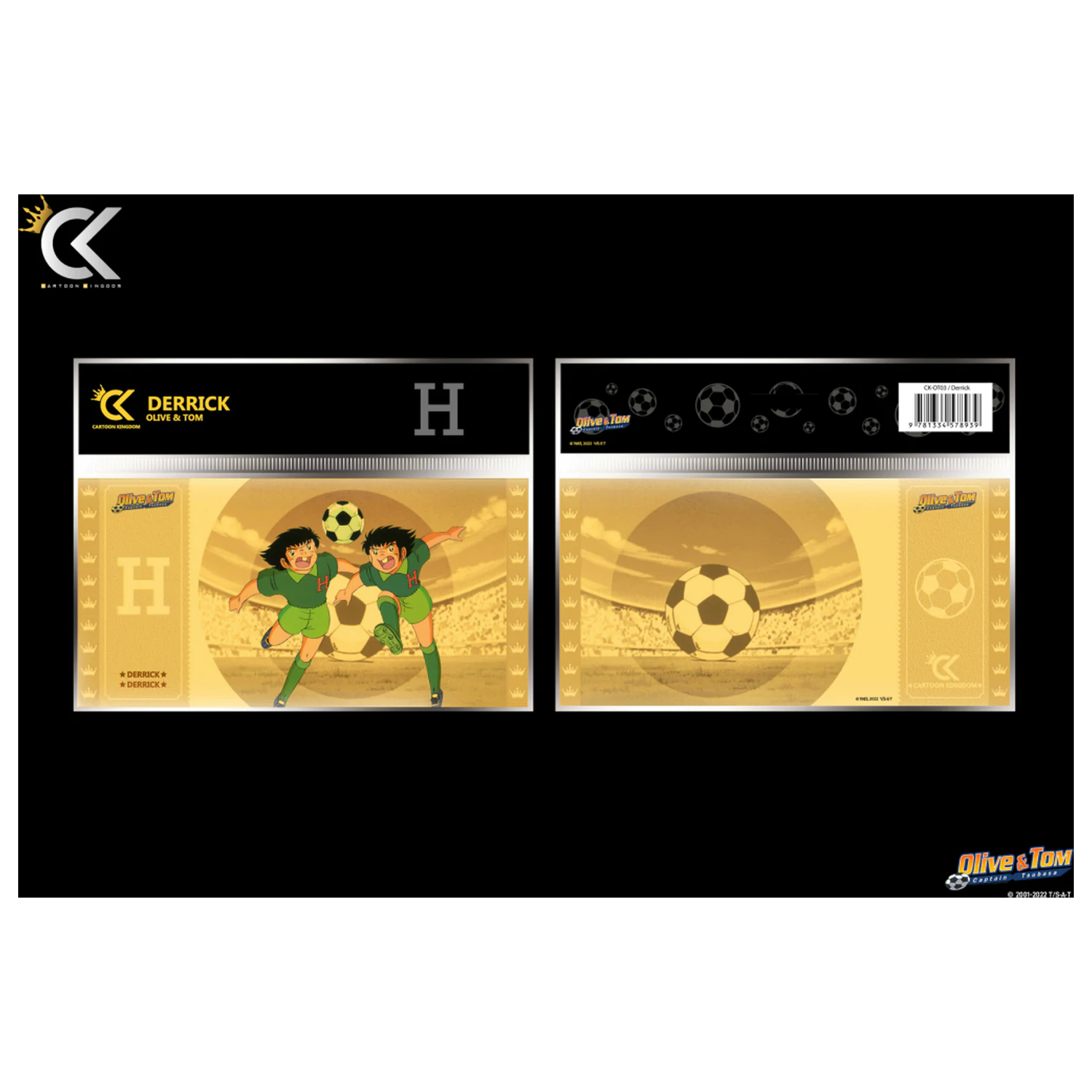 Captain Tsubasa Derrick Golden Ticket produktová fotografia