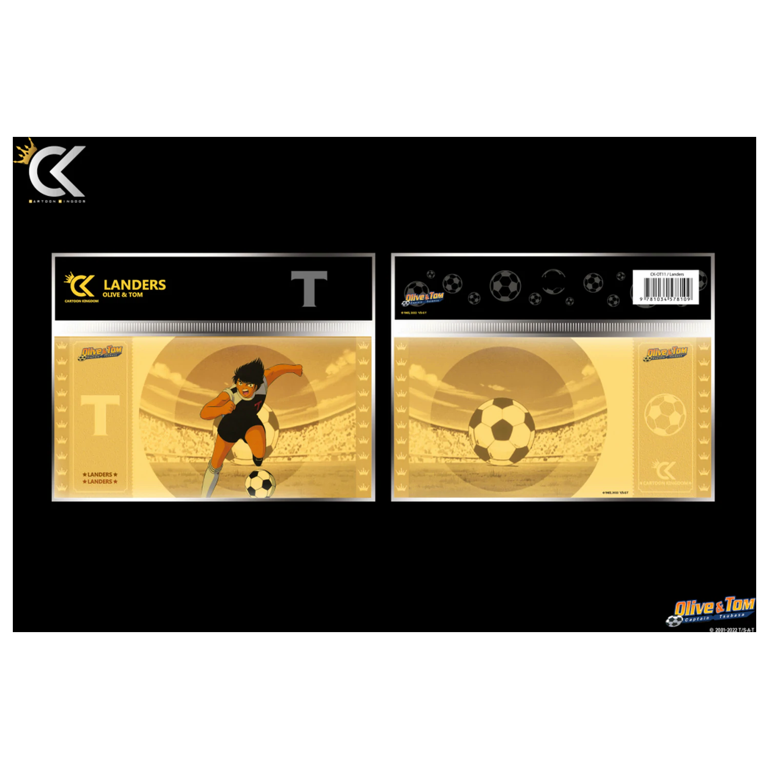 Captain Tsubasa Landers Zlatý Lístok produktová fotografia