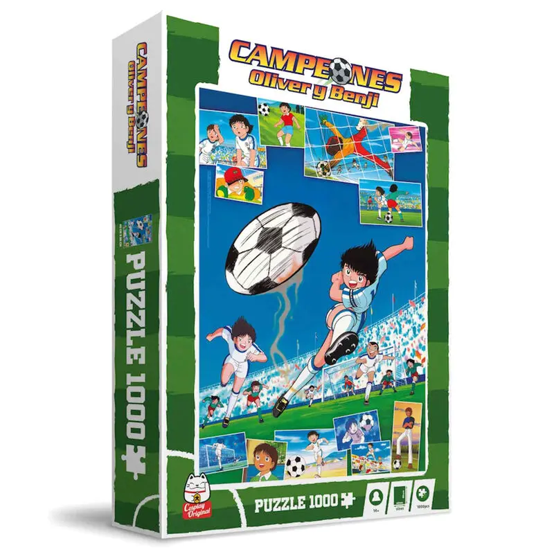 Captain Tsubasa Puzzle Newpi vs San Francis skladačka produktová fotografia