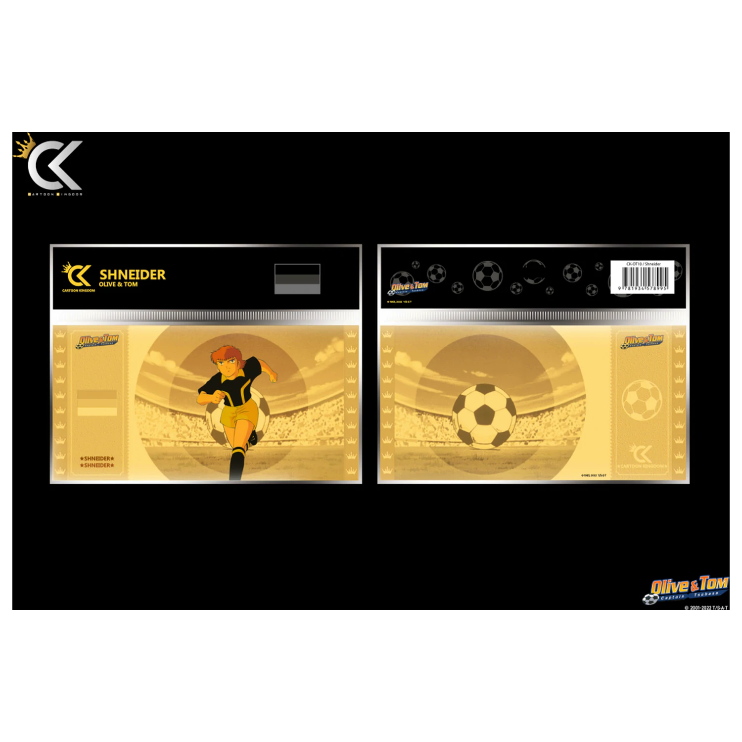 Captain Tsubasa Schneider Golden Ticket produktová fotografia