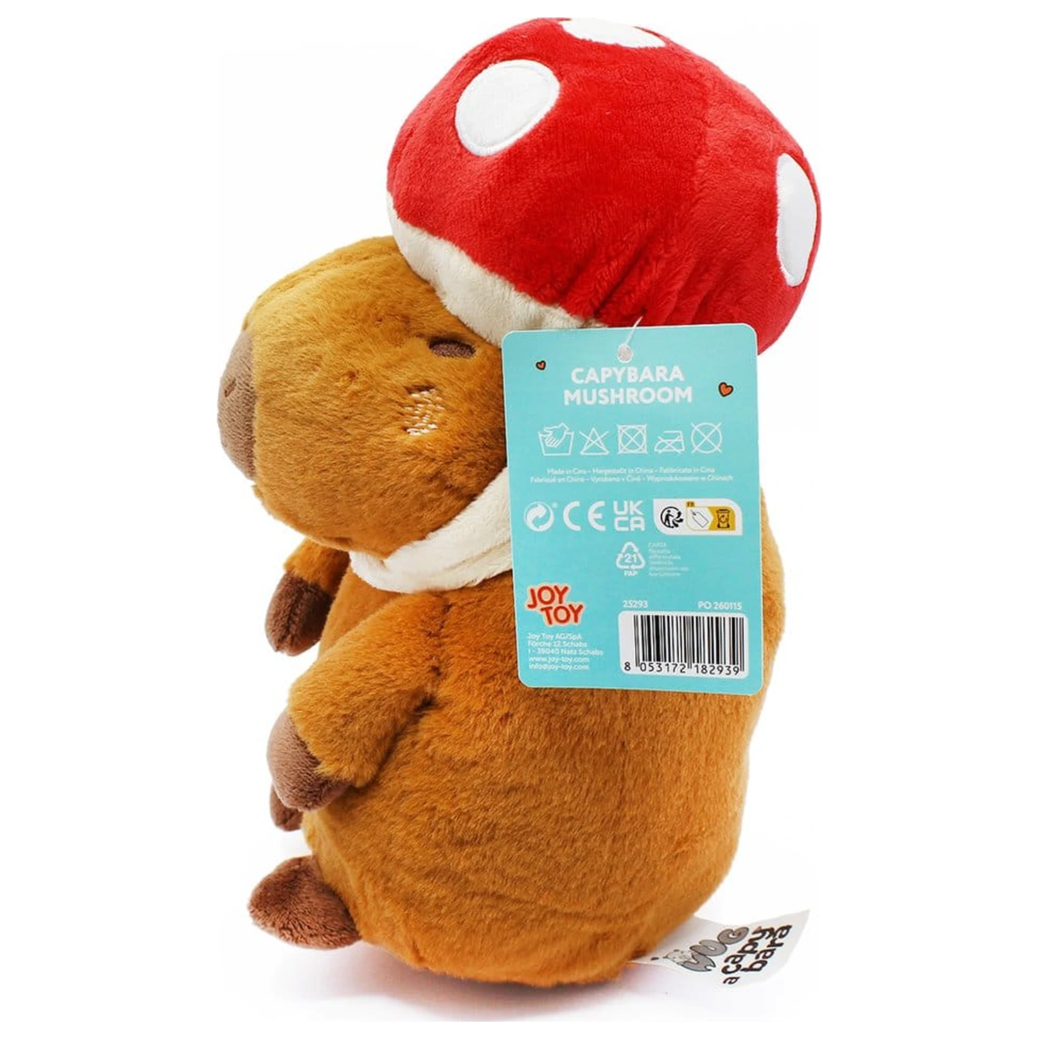 Plyšová figúrka Capybara Hríb 23 cm produktová fotografia