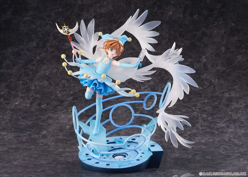 Cardcaptor Sakura PVC szobor 1/7 Sakura Kinomoto harci kosztüm víz változat, 36 cm termékfotó