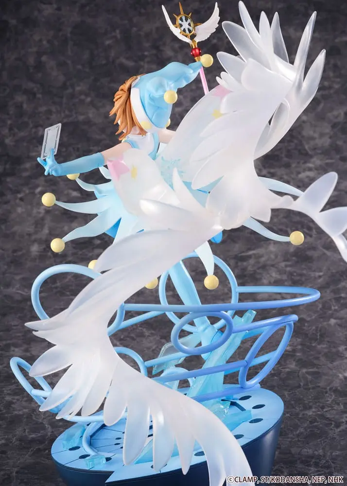 Cardcaptor Sakura PVC szobor 1/7 Sakura Kinomoto harci kosztüm víz változat, 36 cm termékfotó