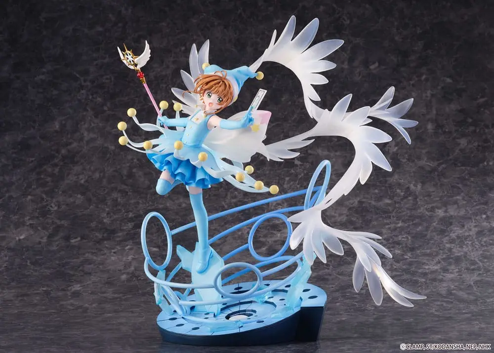 Cardcaptor Sakura PVC szobor 1/7 Sakura Kinomoto harci kosztüm víz változat, 36 cm termékfotó