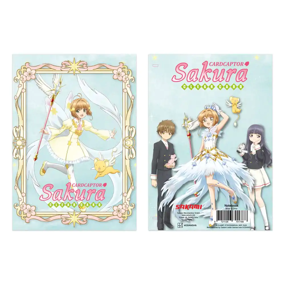 Cardcaptor Sakura Clear Card Zápisník produktová fotografia