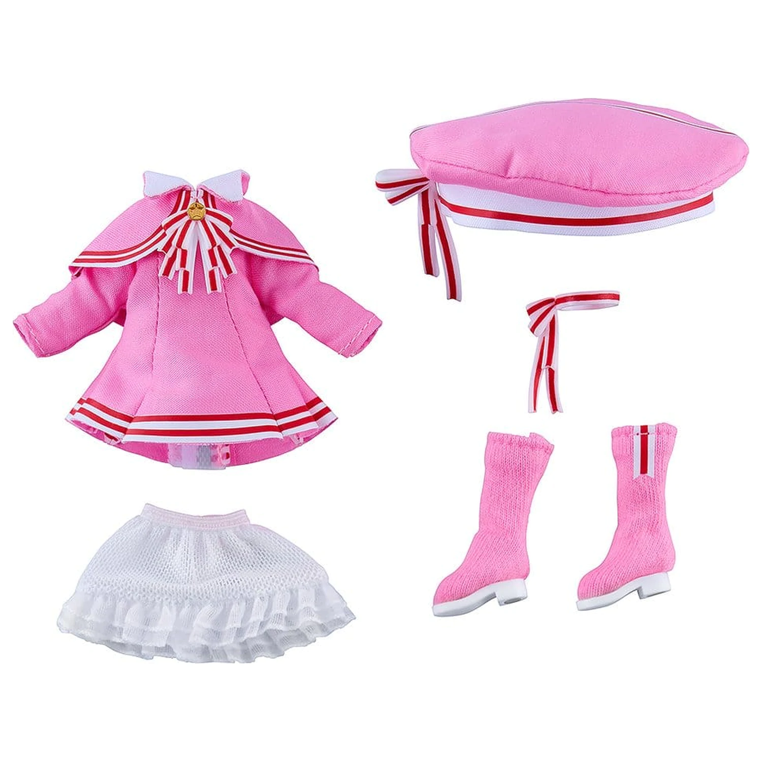 Cardcaptor Sakura: Clear Card Diely pre Nendoroid Doll figúrky Sakura Kinomoto: Kostýmová verzia produktová fotografia
