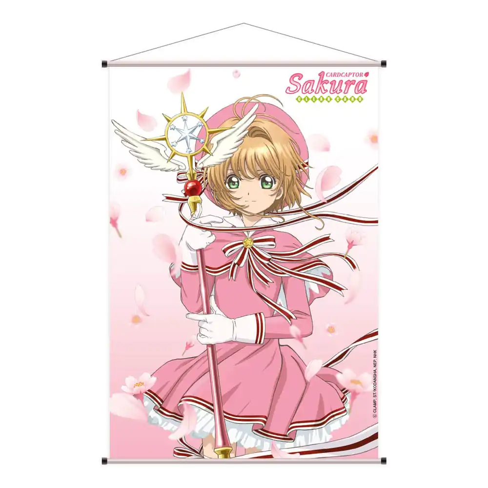 Cardcaptor Sakura Clear Card Wallscroll Sakura Kinomoto Cherry Blossoms 60 x 90 cm produktová fotografia