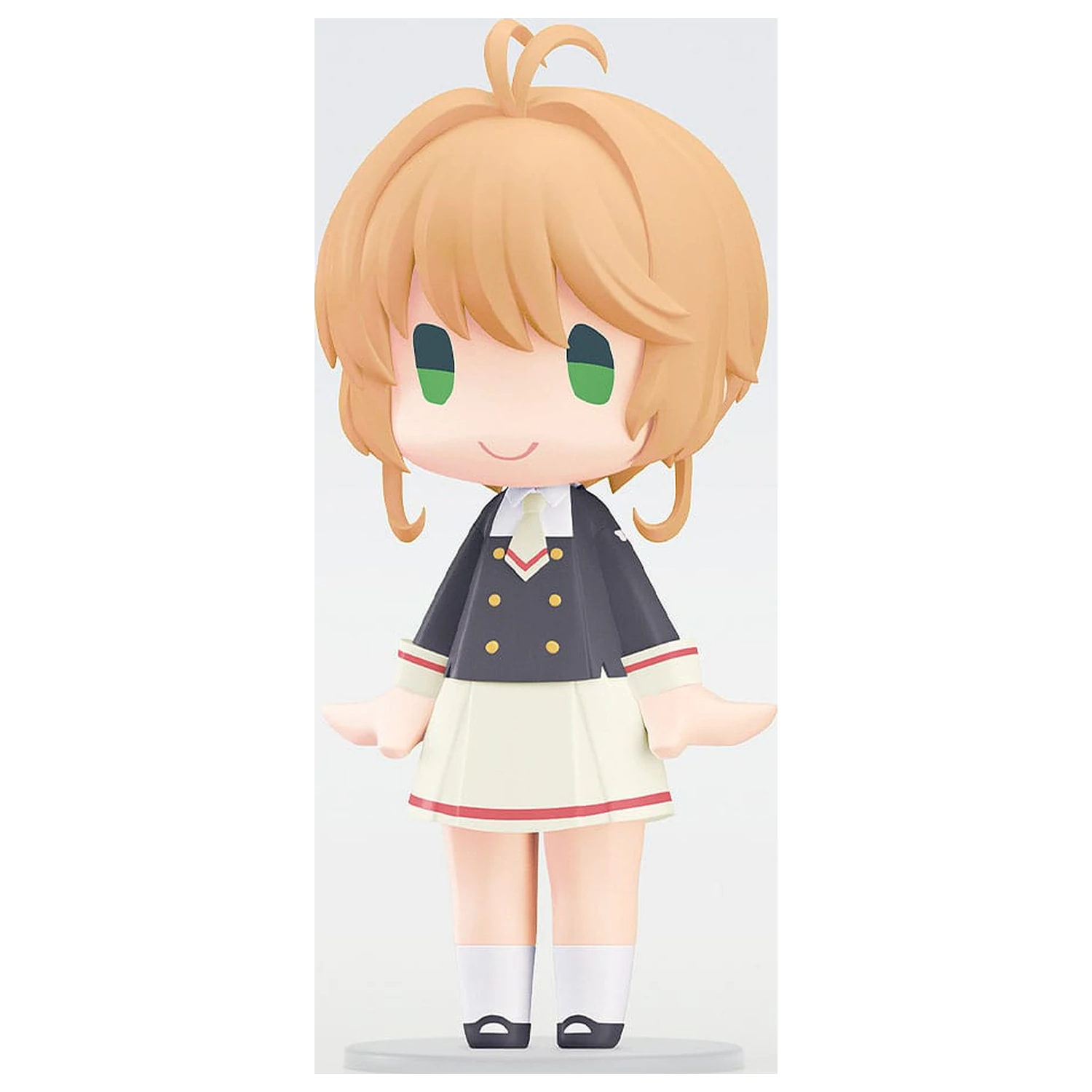 Cardcaptor Sakura: Clear Card s Garterbelt HELLO! GOOD SMILE Action Figure Sakura Kinomoto: Tomoeda Junior High School Uniform Ver. 10 cm produktová fotografia