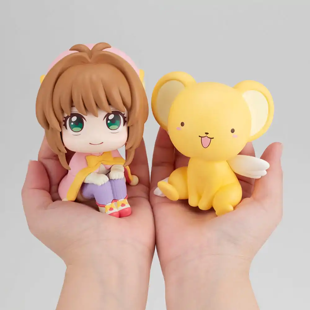 Cardcaptor Sakura Look Up PVC figúrka Sakura Kinomoto és Kero-chan 11 cm termékfotó