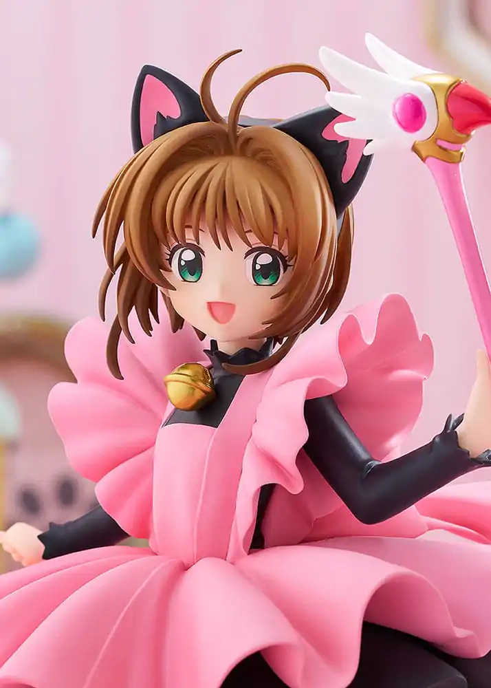 Cardcaptor Sakura Pop Up Parade PVC Socha Sakura Kinomoto: Black Cat Costume Ver. L Veľkosť 22 cm produktová fotografia