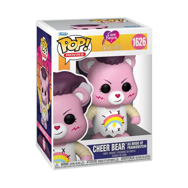 Care Bears x Universal Monsters Funko POP! Figúrka z vinylu Cheer Bear Bride of Frankenstein 9 cm produktová fotografia