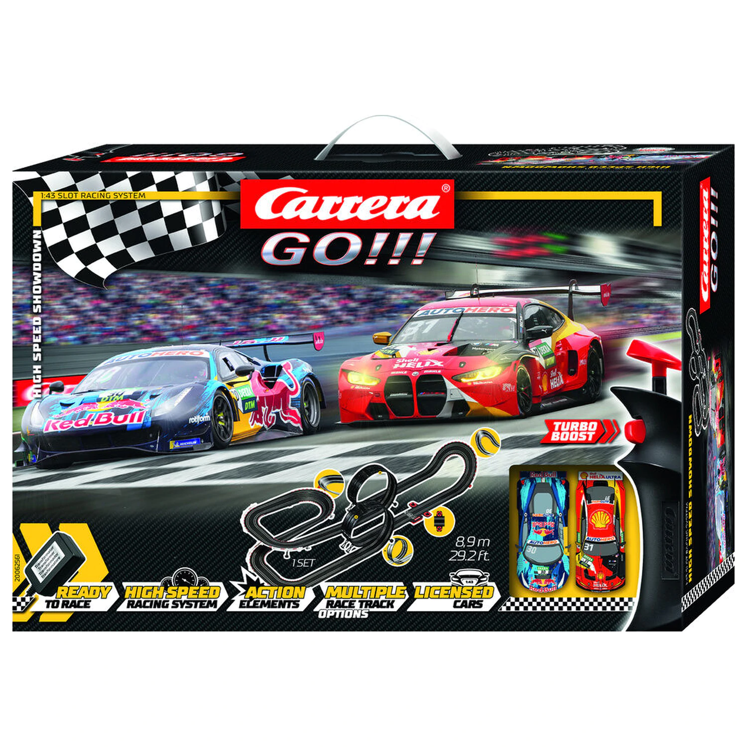 Carrera GO!!! Závodná dráha High Speed Showdown produktová fotografia