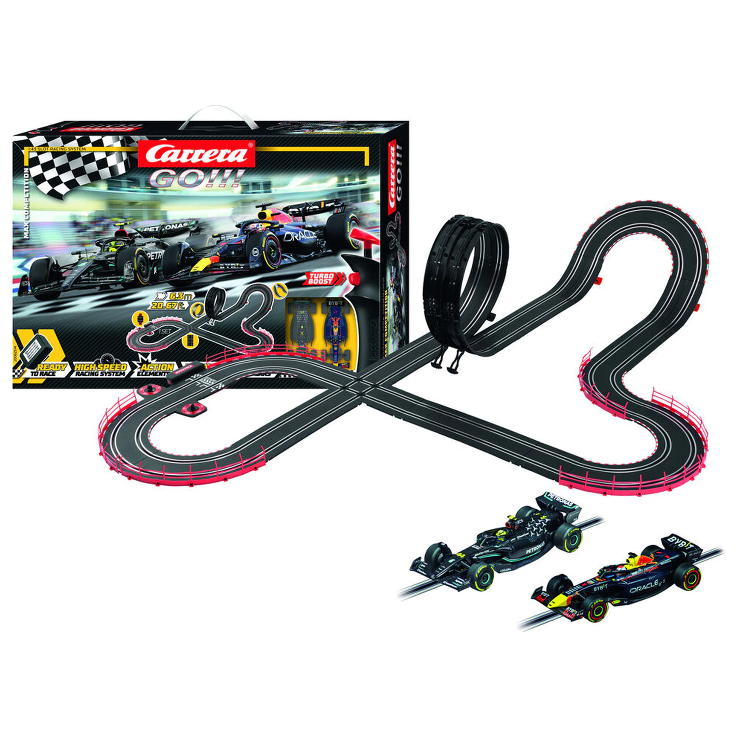 Carrera GO!!! Max Competition závodná dráha produktová fotografia