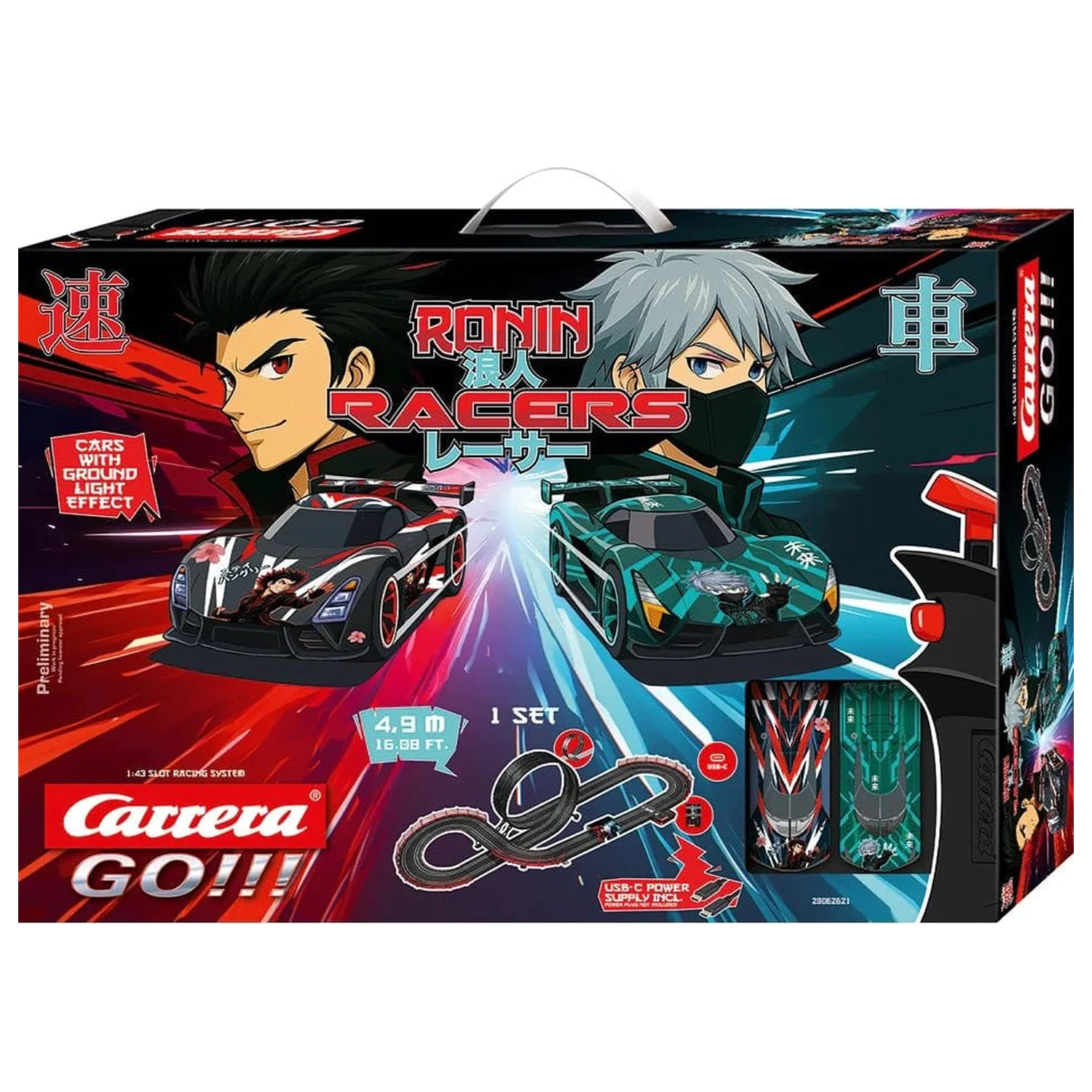 Carrera GO!!! Dráhová súprava pre slot car Ronin Racers produktová fotografia