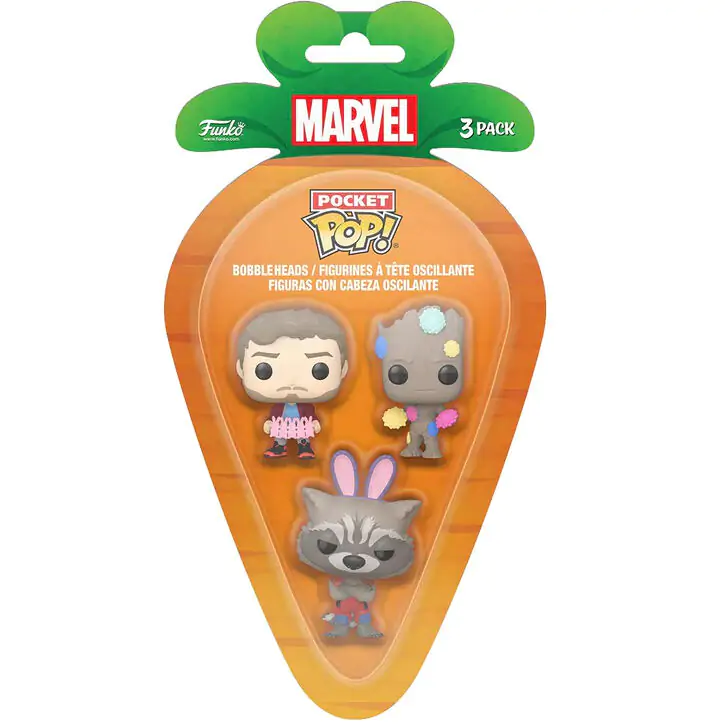 Mrkvové vrecúško POP blister 3 figúrky Marvel Guardians of the Galaxy termékfotó