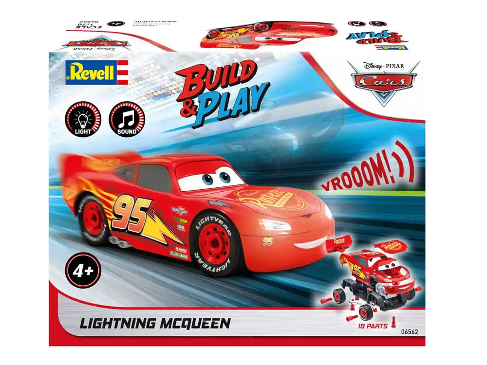 Model auta Stavebnica 1/20 Lightning McQueen 20 cm produktová fotografia