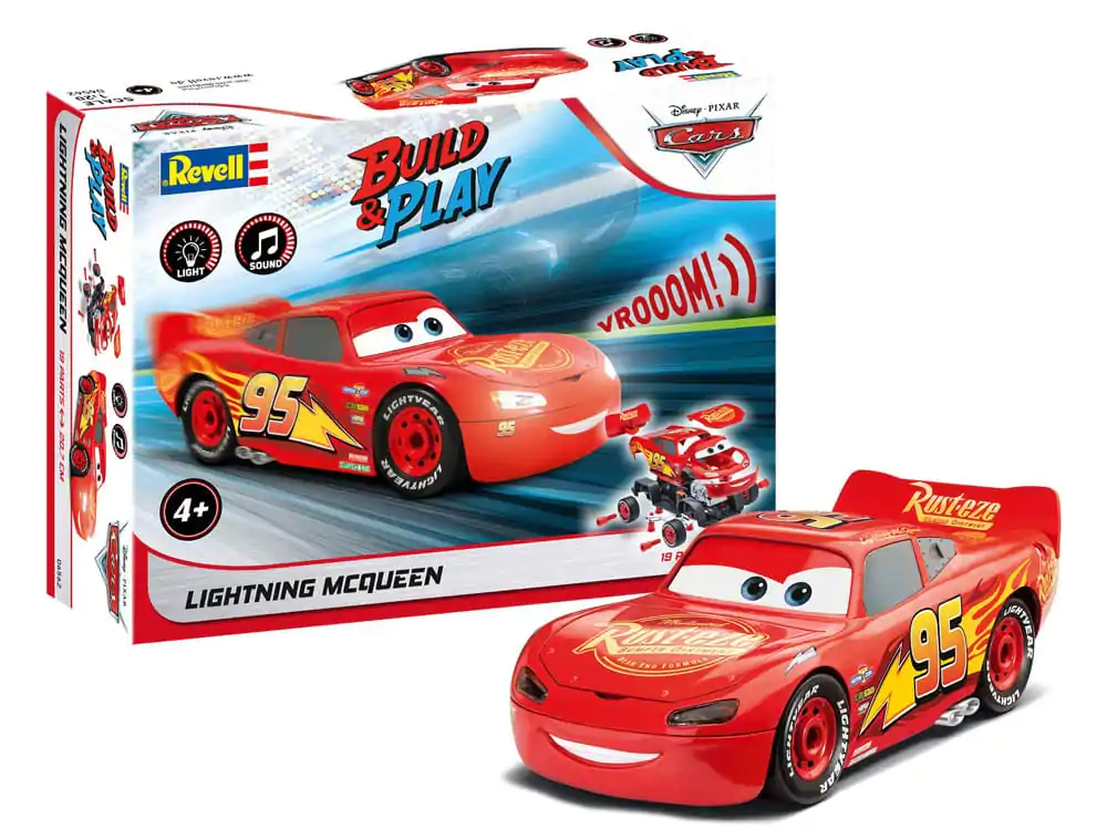 Model auta Stavebnica 1/20 Lightning McQueen 20 cm produktová fotografia