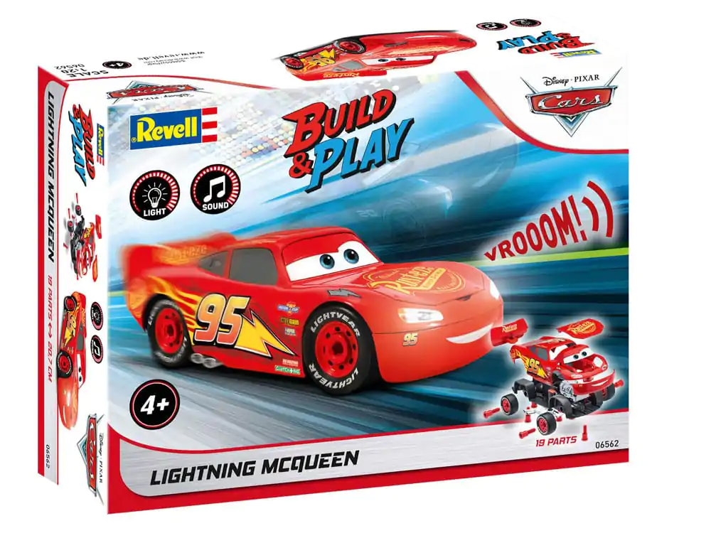 Model auta Stavebnica 1/20 Lightning McQueen 20 cm produktová fotografia