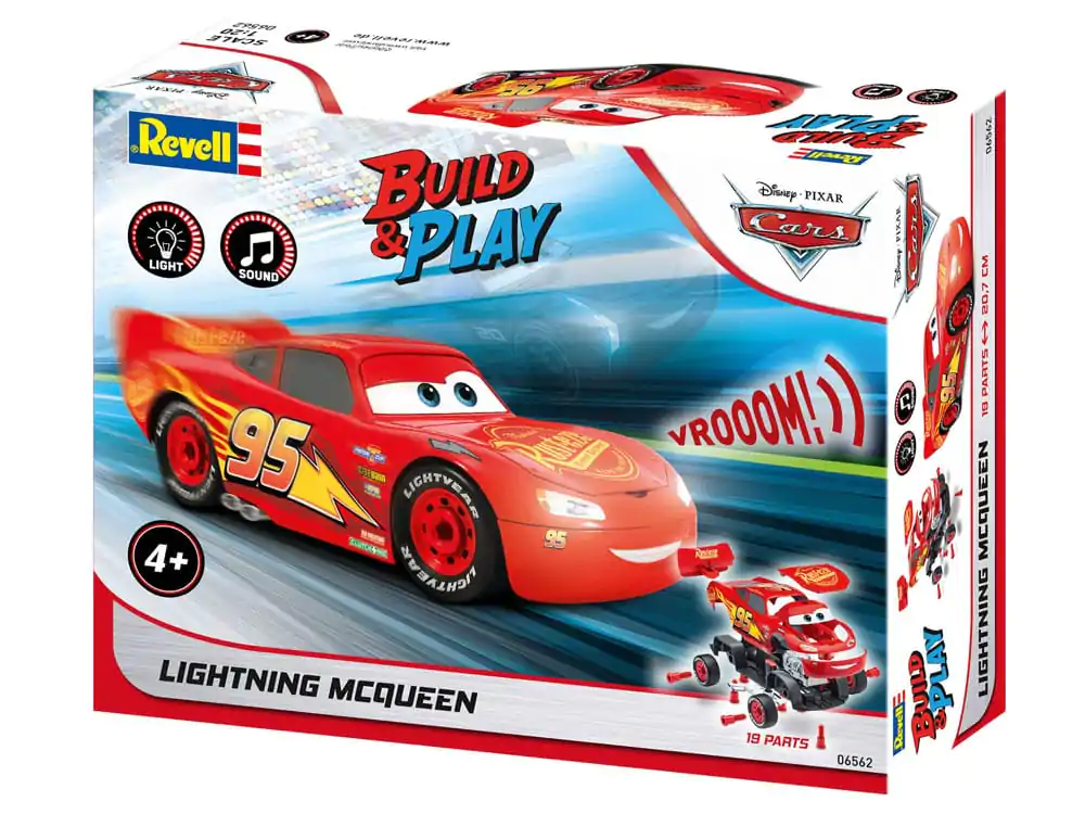 Model auta Stavebnica 1/20 Lightning McQueen 20 cm produktová fotografia