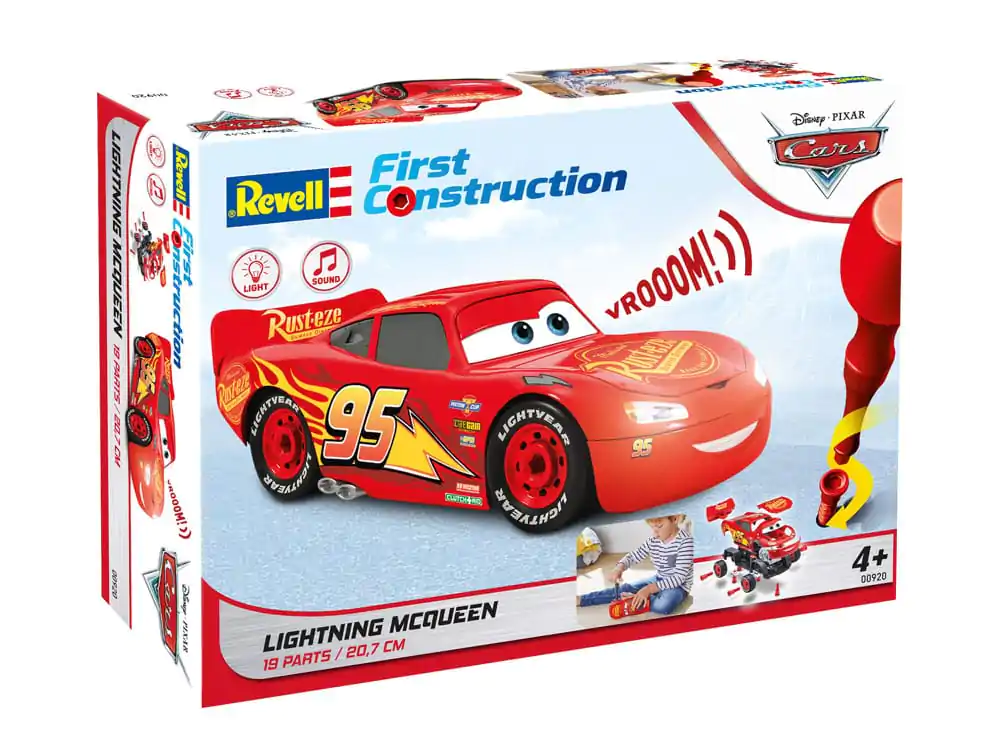 Cars First stavebnica Lightning McQueen 21 cm termékfotó