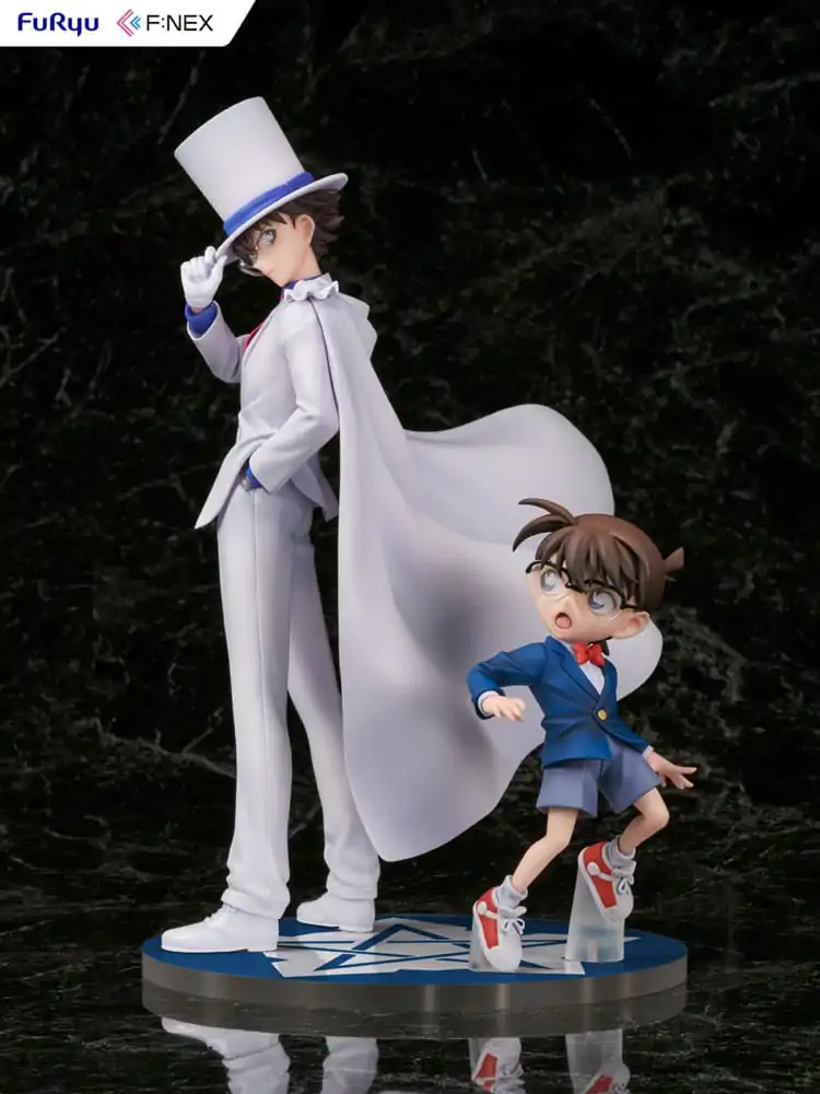 Case Closed F:NEX PVC Statue 1/7 Conan Edogawa & Kid the Phantom Thief 29 cm termékfotó