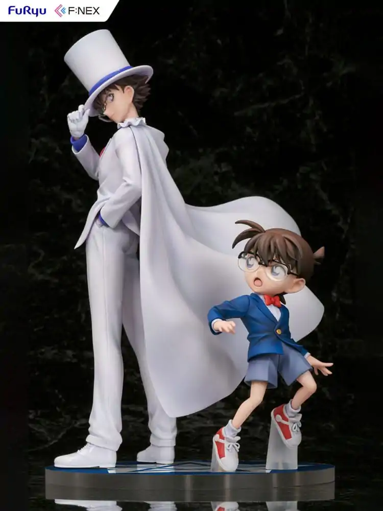 Case Closed F:NEX PVC Statue 1/7 Conan Edogawa & Kid the Phantom Thief 29 cm termékfotó