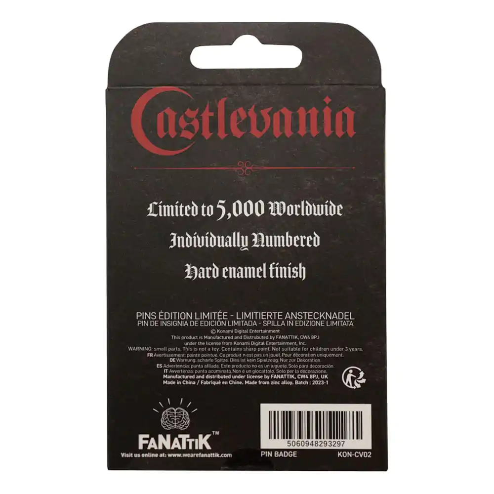 Zberateľský odznak Castlevania Alucard Limited Edition termékfotó