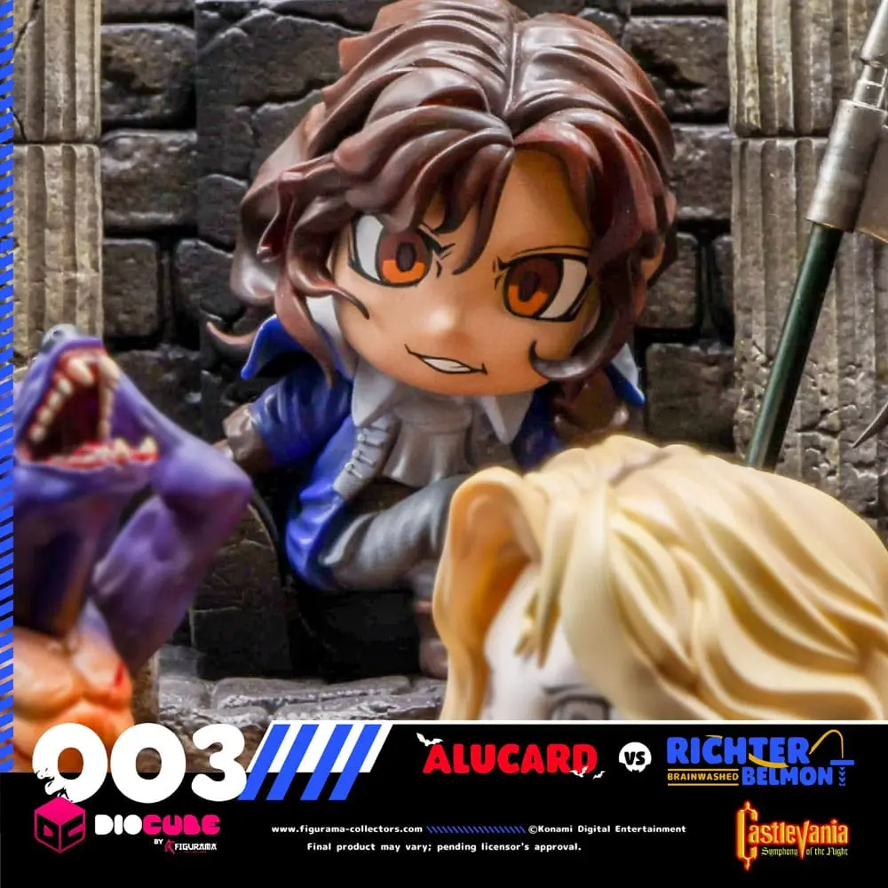 Castlevania DioCube PVC dioráma Alucard Vs Richter Belmont 15 cm termékfotó