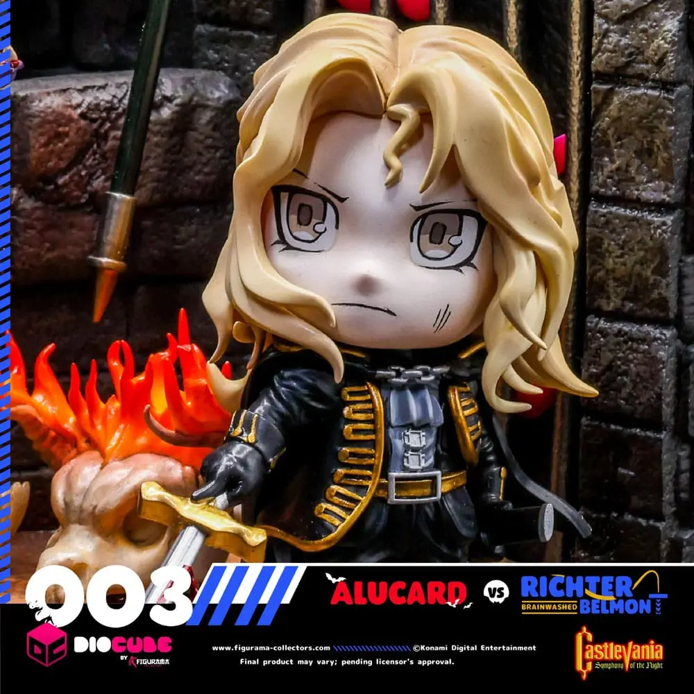 Castlevania DioCube PVC dioráma Alucard Vs Richter Belmont 15 cm termékfotó