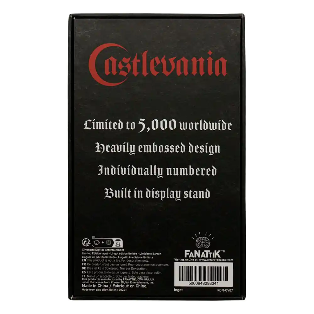 Lisovaný kovov Castlevania Ingot Alucard Shield Limited Edition termékfotó