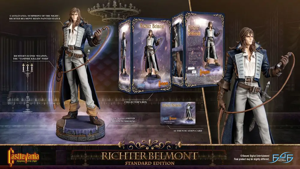 Castlevania Symphony of the Night Statue Richter Belmont (Standard Edition) 52 cm produktová fotografia