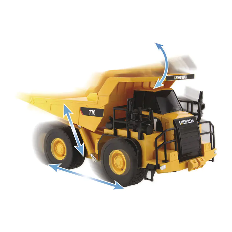 Ťažobný nákladný automobil na diaľkové ovládanie produktová fotografia