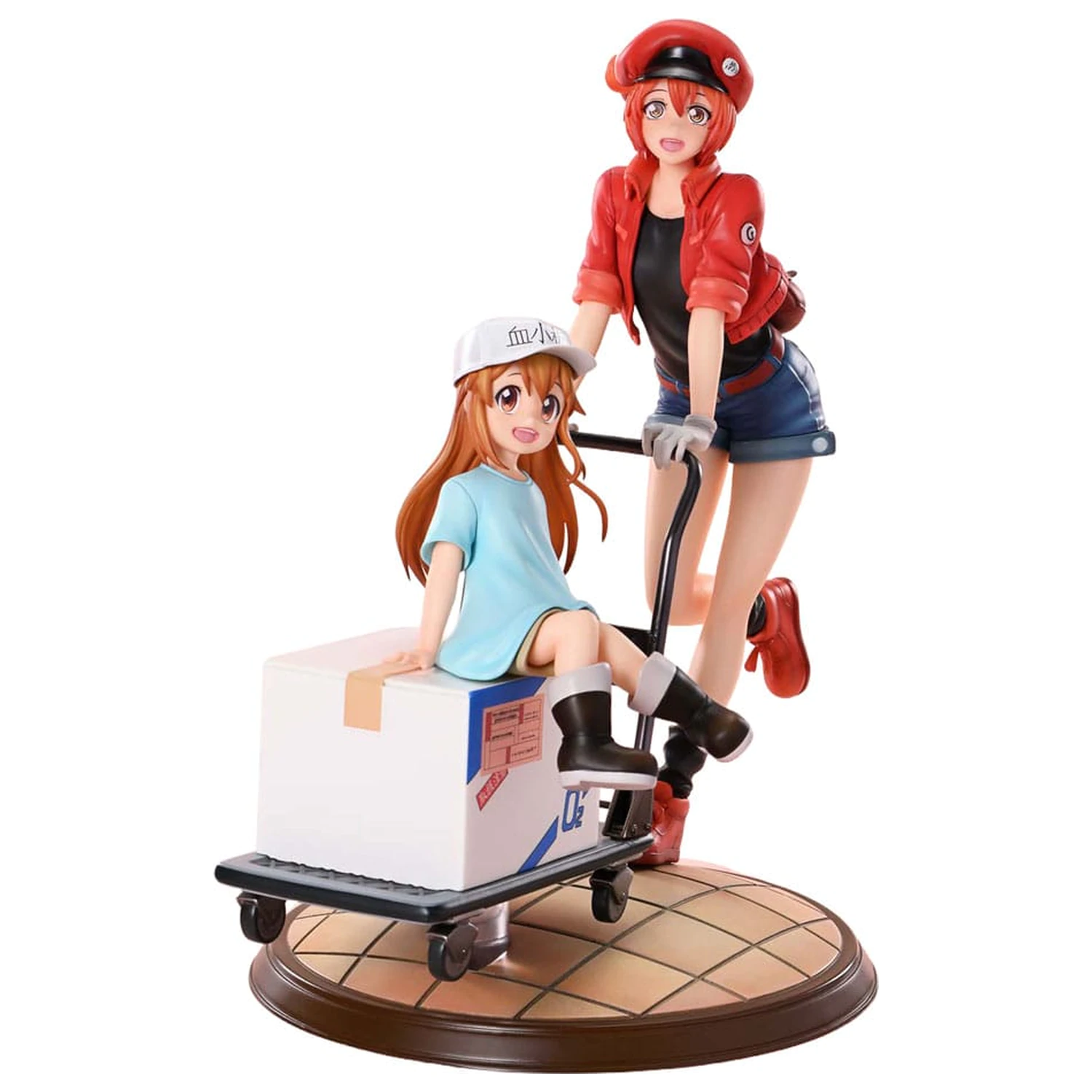 Cells at Work Prisma Wing PVC socha Red Blood Cell & Platelet 26 cm produktová fotografia