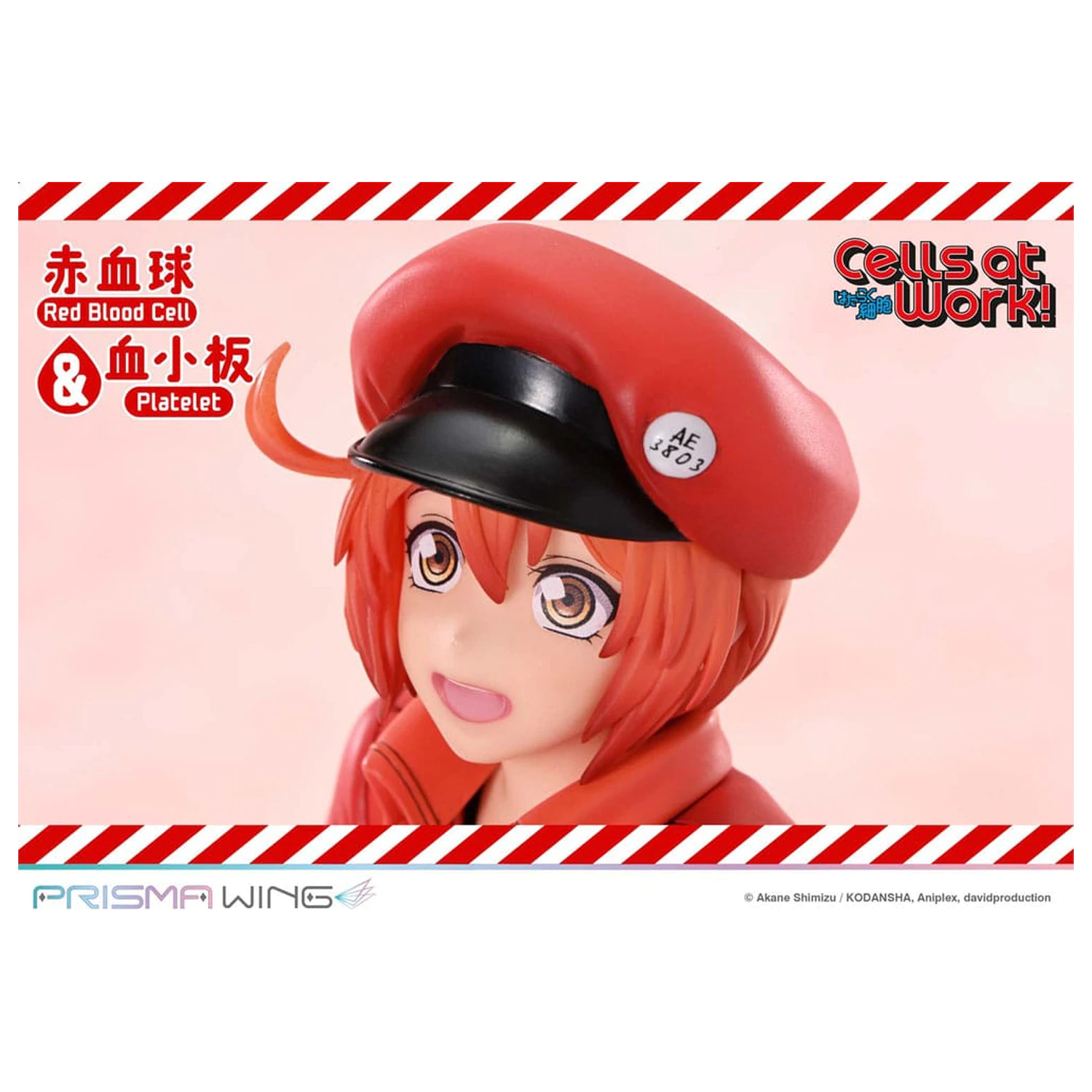 Cells at Work Prisma Wing PVC socha Red Blood Cell & Platelet 26 cm produktová fotografia