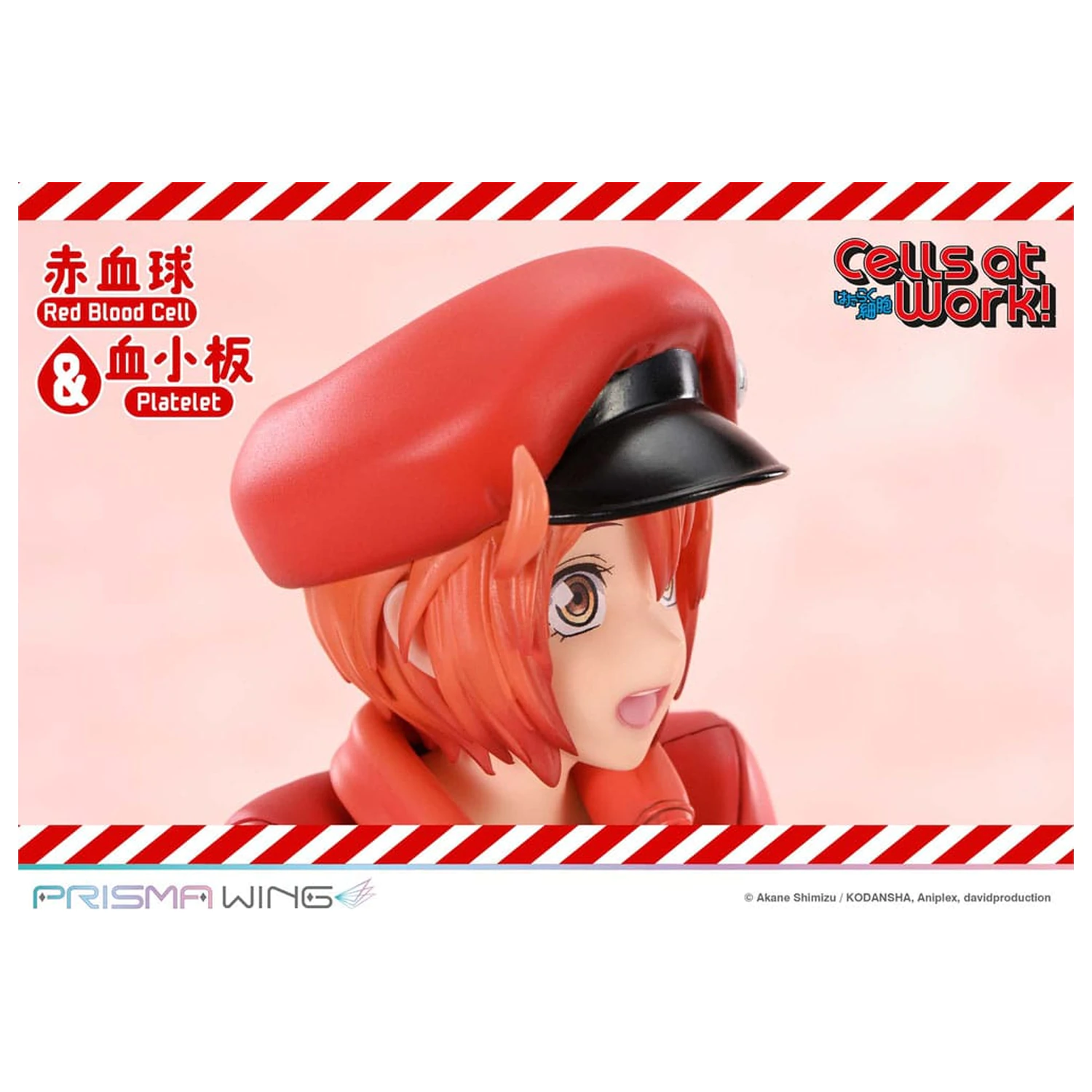 Cells at Work Prisma Wing PVC socha Red Blood Cell & Platelet 26 cm produktová fotografia