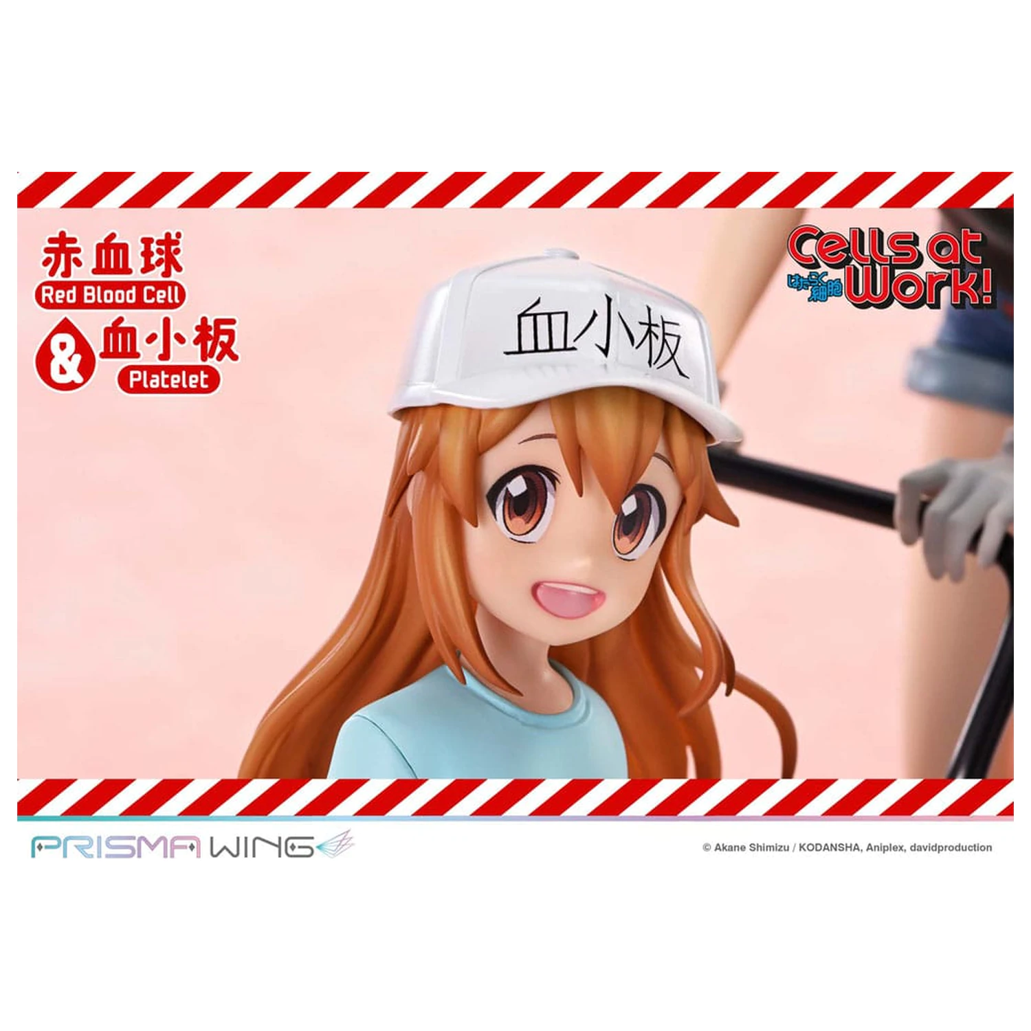Cells at Work Prisma Wing PVC socha Red Blood Cell & Platelet 26 cm produktová fotografia