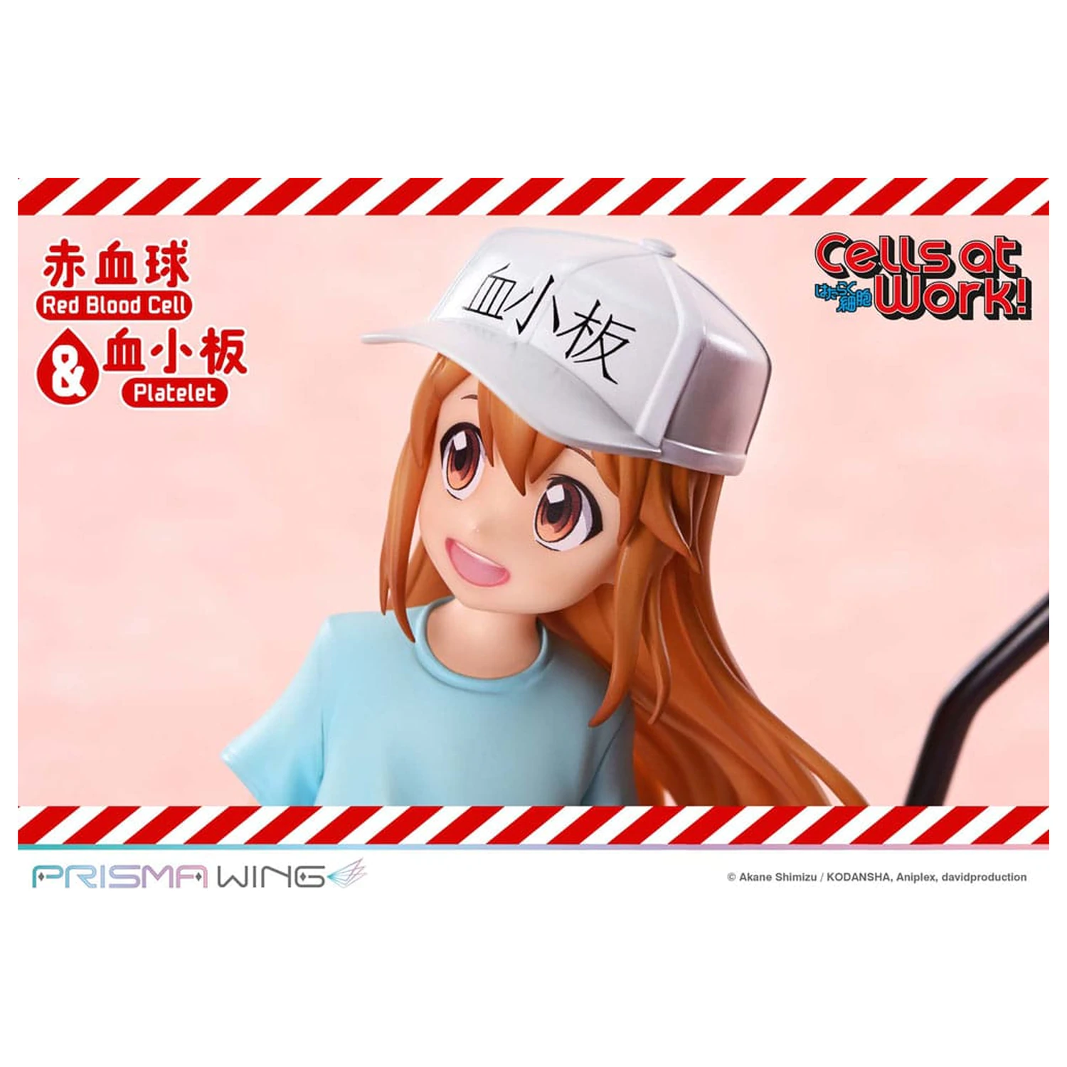 Cells at Work Prisma Wing PVC socha Red Blood Cell & Platelet 26 cm produktová fotografia