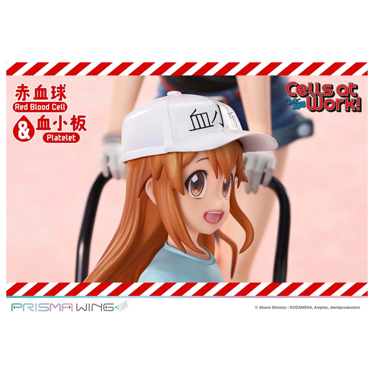 Cells at Work Prisma Wing PVC socha Red Blood Cell & Platelet 26 cm produktová fotografia
