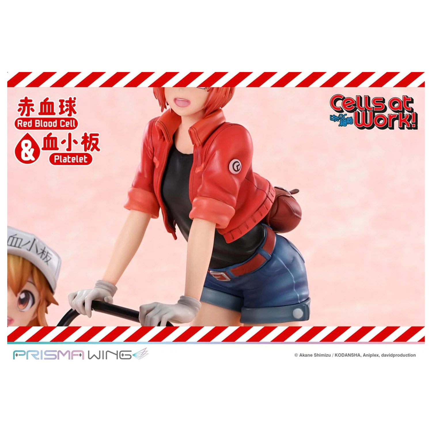 Cells at Work Prisma Wing PVC socha Red Blood Cell & Platelet 26 cm produktová fotografia