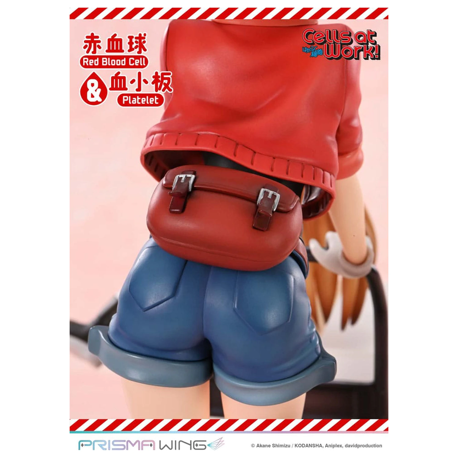 Cells at Work Prisma Wing PVC socha Red Blood Cell & Platelet 26 cm produktová fotografia