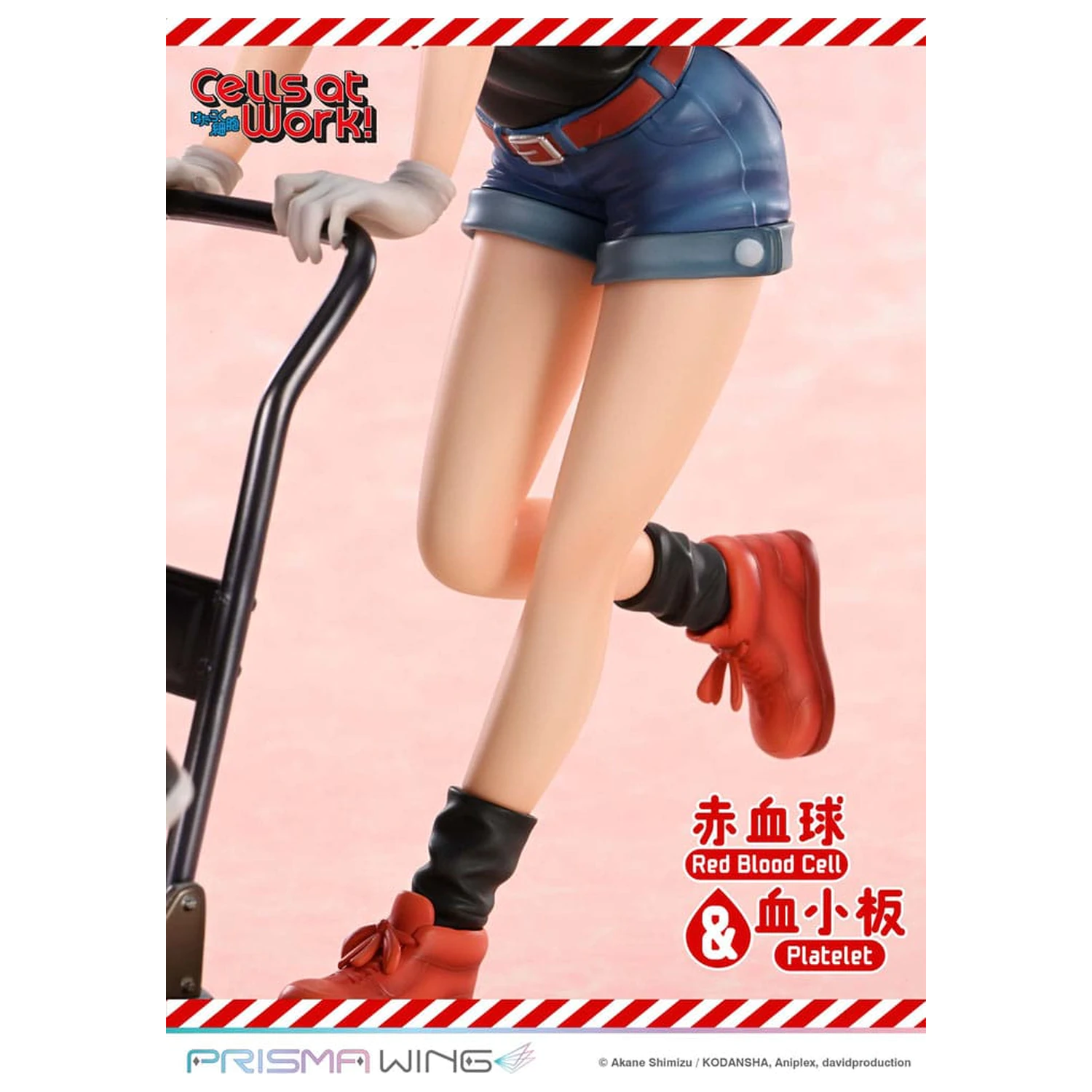 Cells at Work Prisma Wing PVC socha Red Blood Cell & Platelet 26 cm produktová fotografia