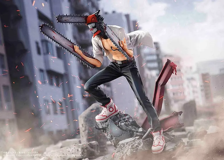 Chainsaw Man PVC soška 1/7 Chainsaw Man 26 cm termékfotó