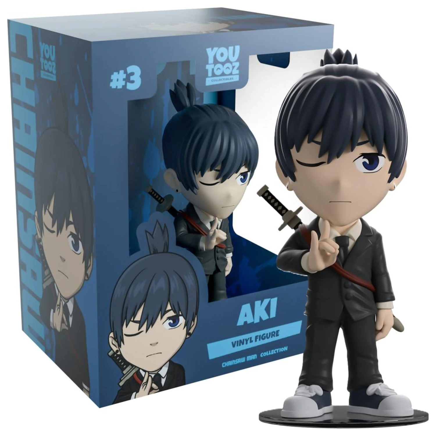 Chainsaw Man Aki Figúrka Youtooz 12,5cm produktová fotografia