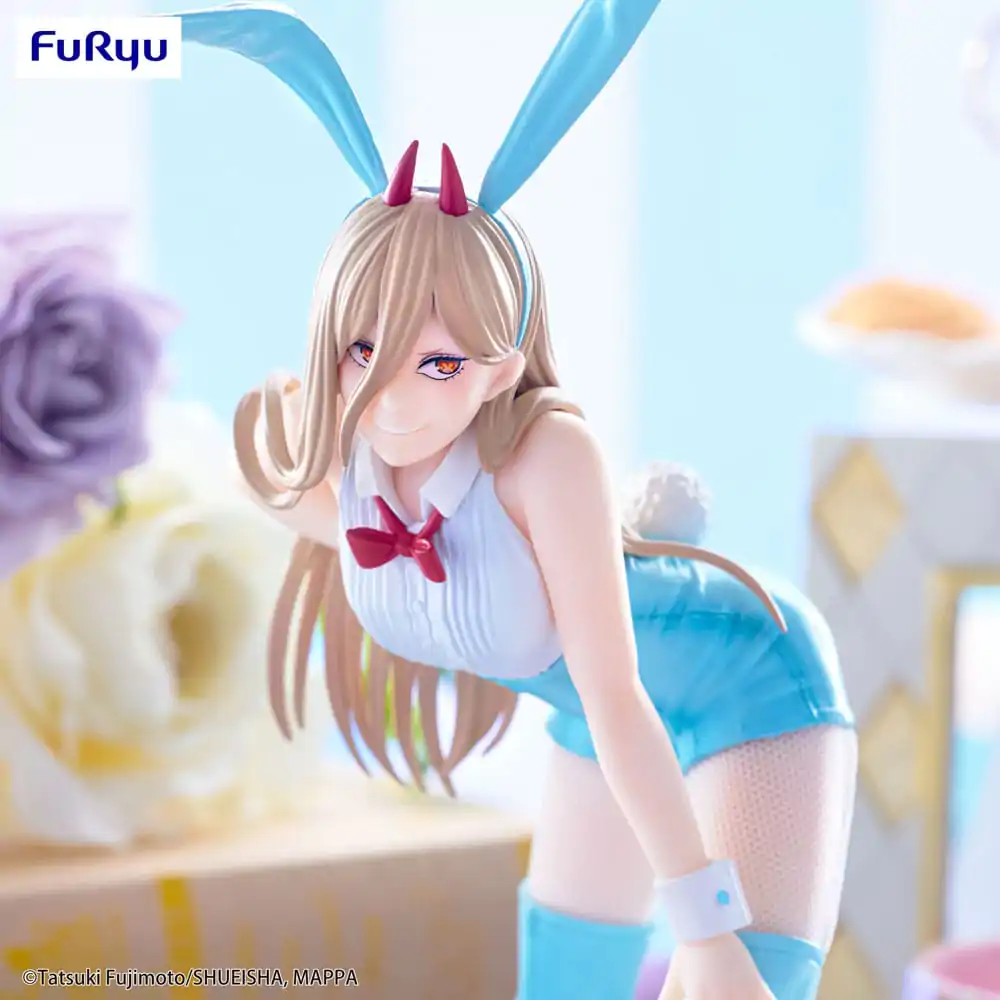 Chainsaw Man BiCute Bunnies PVC Socha Power Light Blue Color Ver. 30 cm produktová fotografia