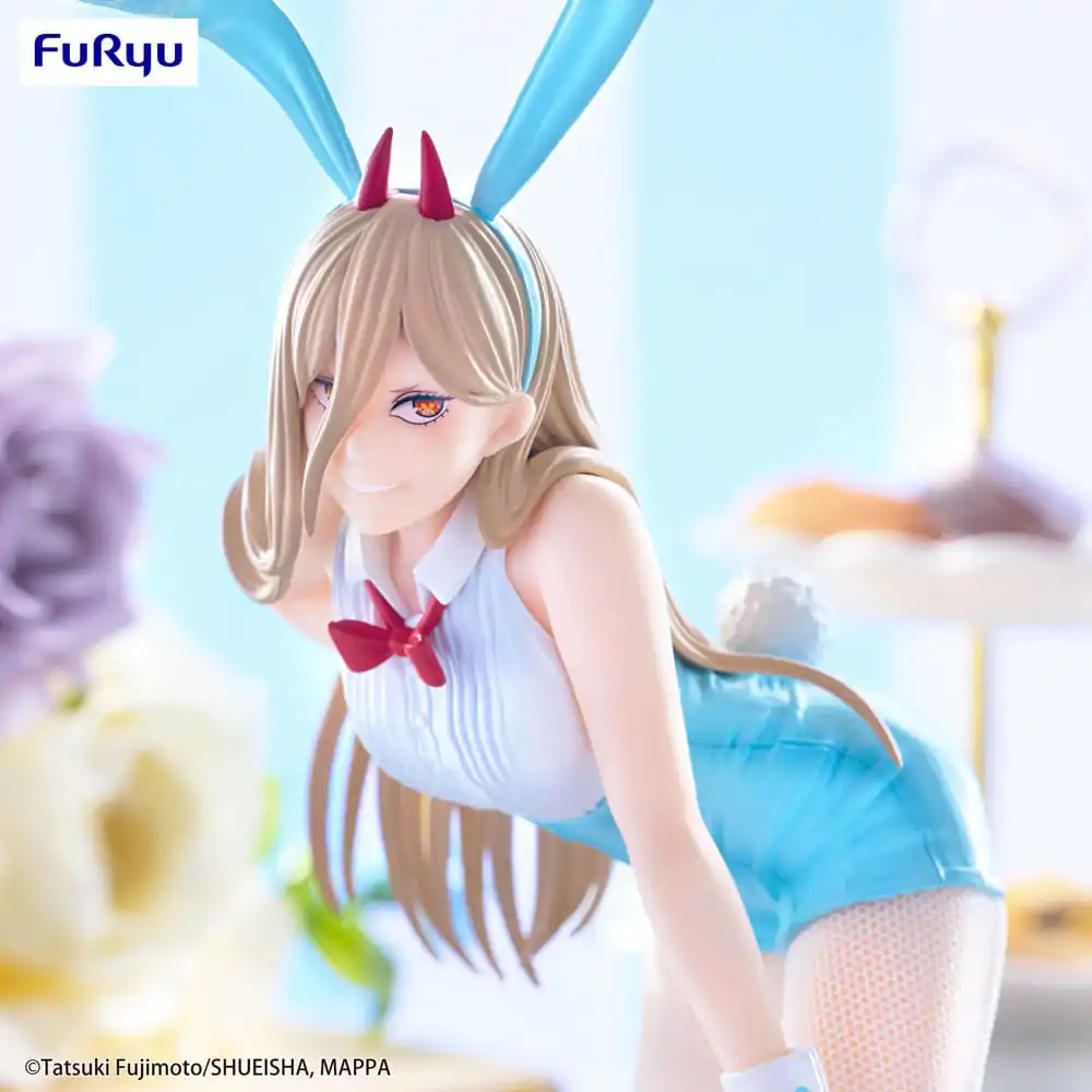 Chainsaw Man BiCute Bunnies PVC Socha Power Light Blue Color Ver. 30 cm produktová fotografia